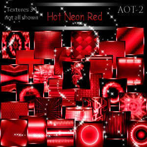 Hot Neon Red AOT-2