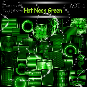 Hot Neon Green AOT-4