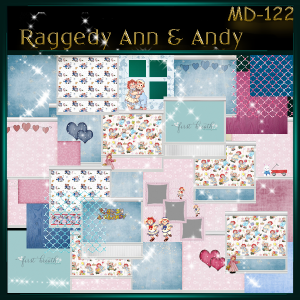 Raggedy Ann & Andy MD-122